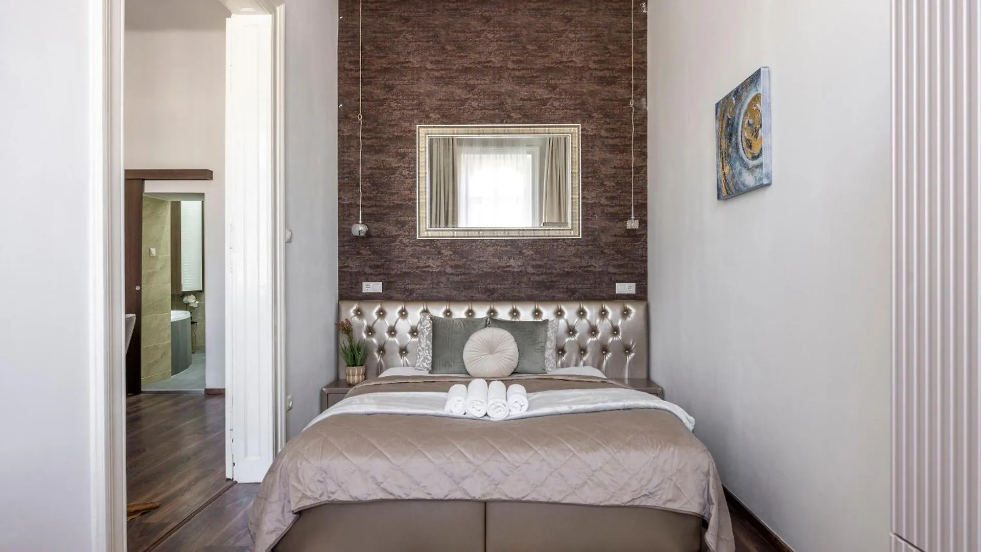Appartement Luxurious Central Elizabeth Grand Suite W' Sauna Boedapest